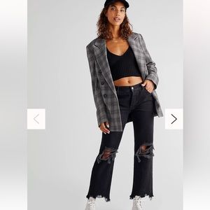 free people jeans denim grunge 90s